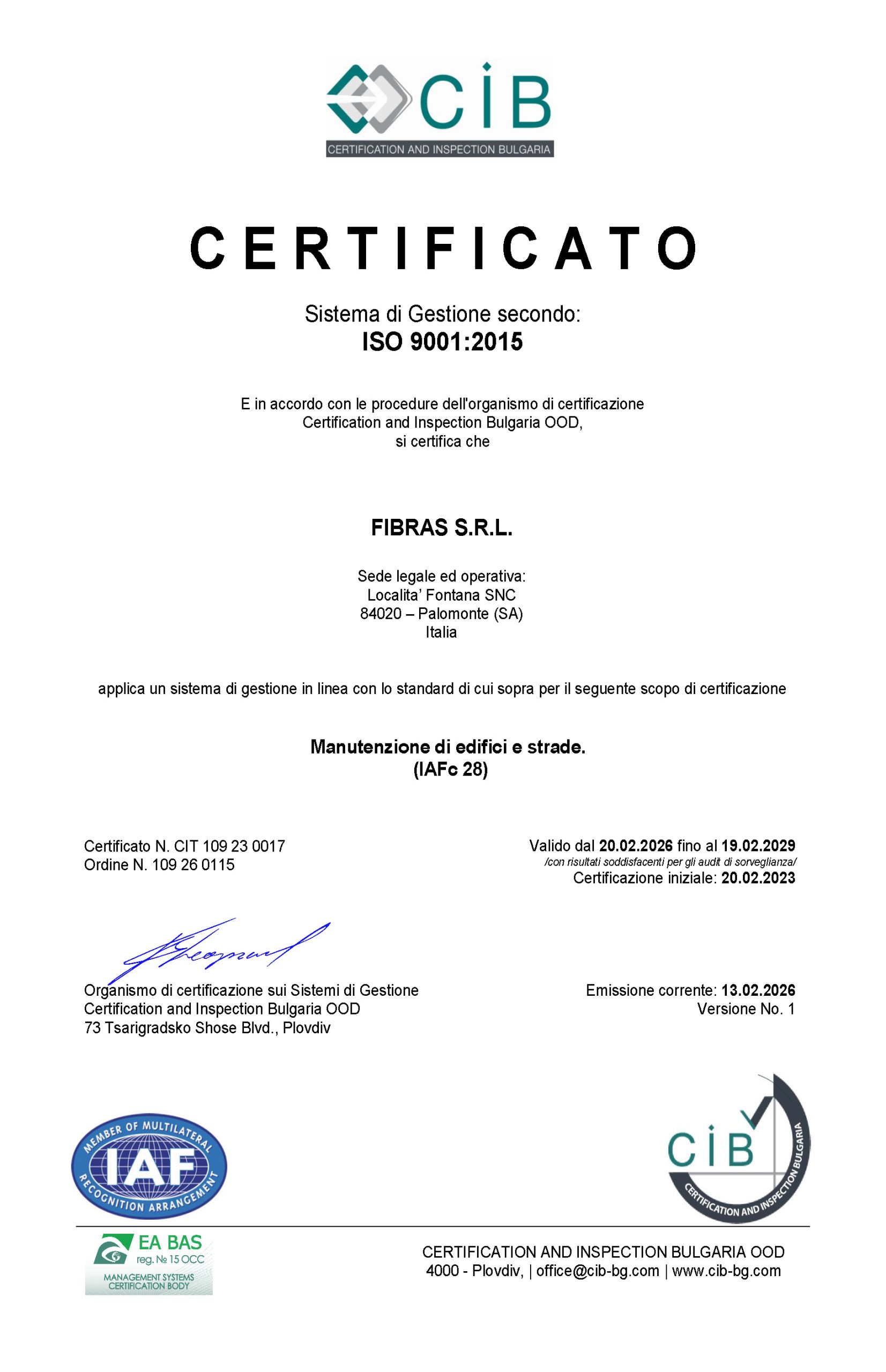 ISO 9001:2015